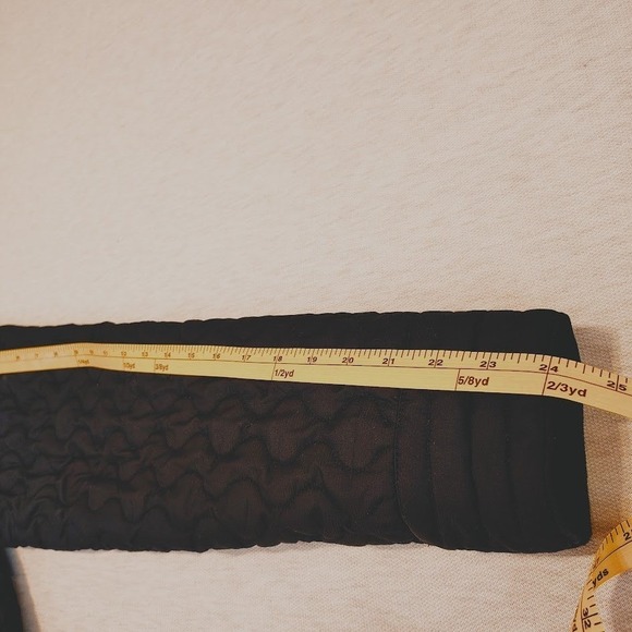 Marmot Quilted Jacket Womens M Insulated Puffer Coat Faux Fur Collar Black Zip - Picture 9 of 11